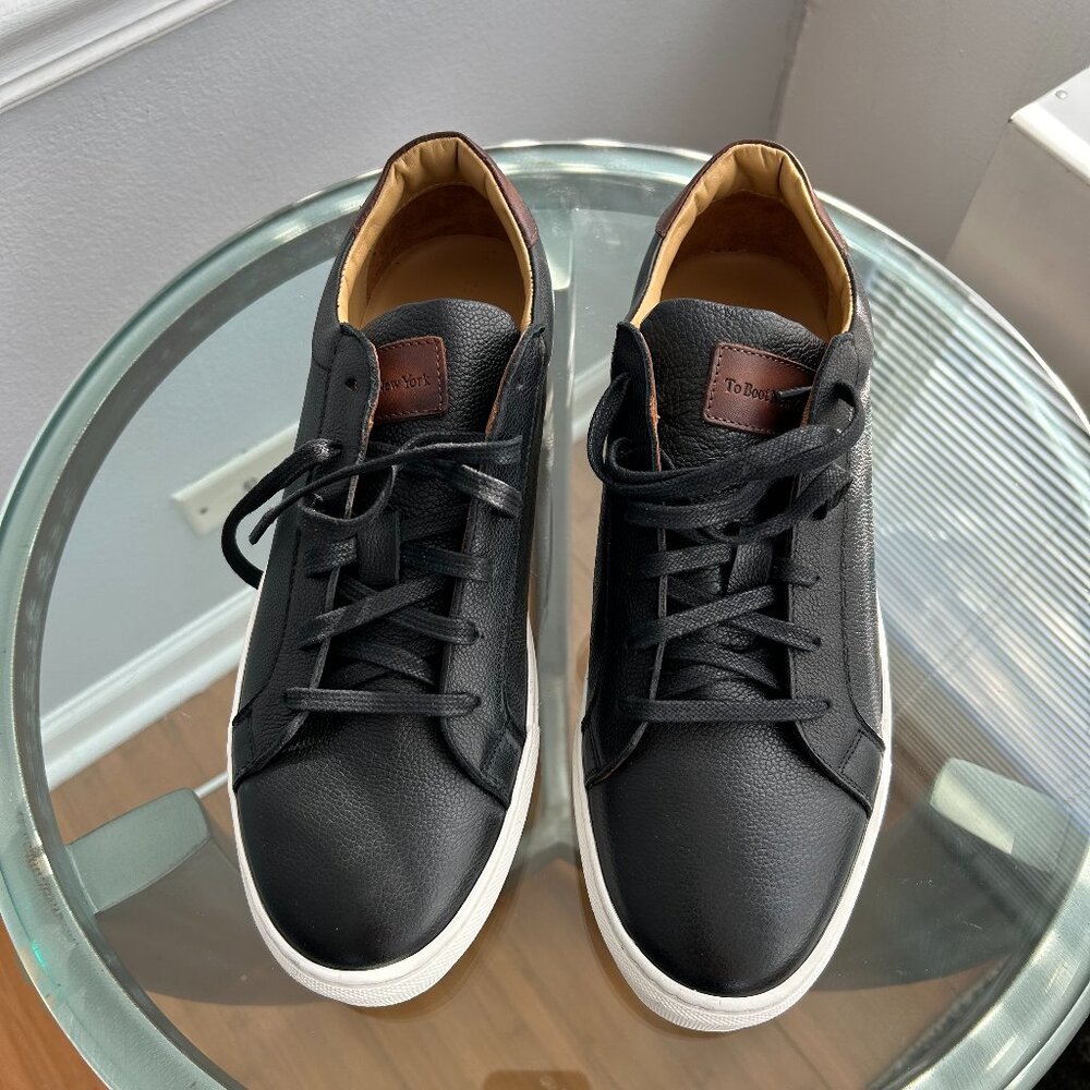 TO BOOT NEW YORK Devin Leather Sneaker